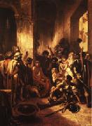 Alexandre Gabriel Decamps Christ at the Praetorium USA oil painting artist